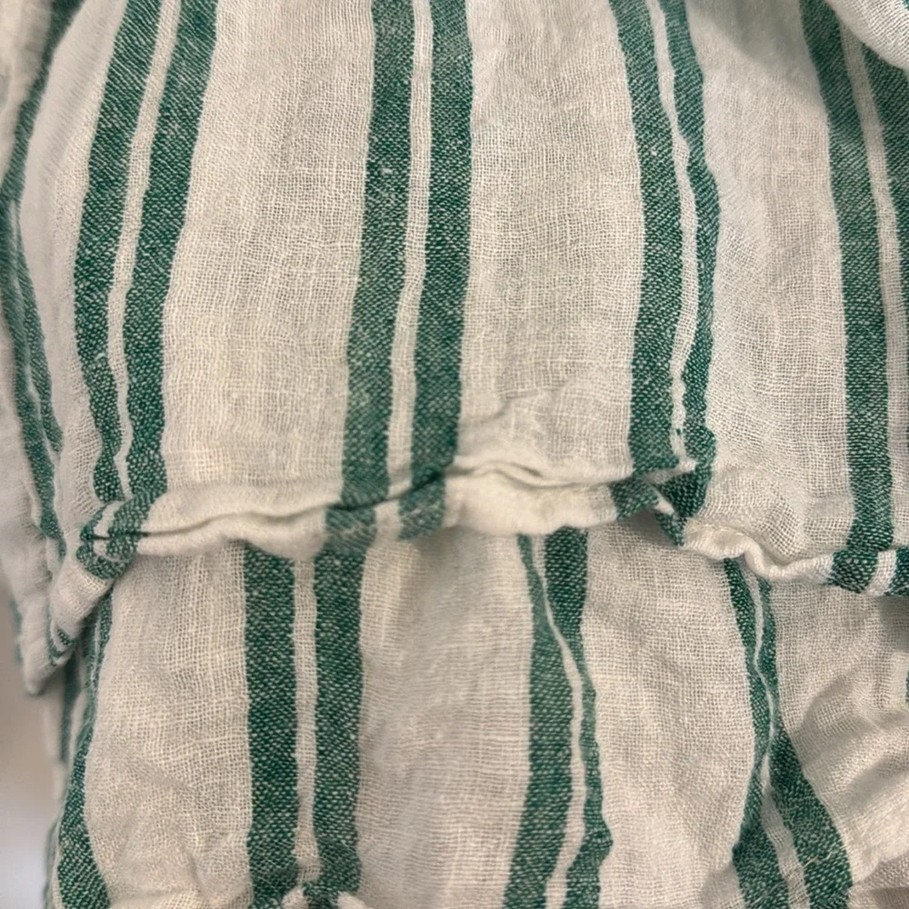 Rails from Revolve Jasmine Mini Dress in Cordoba Stripe(Green/White) Size Medium - Picture 8 of 10